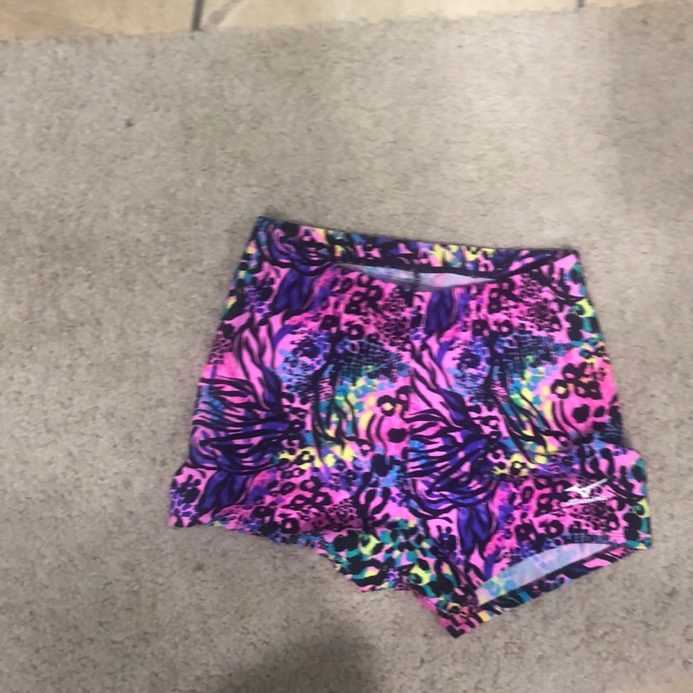 Spandex for gymnastics or volleyball